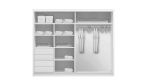 Szafa przesuwna ATENA szer. 200cm wys. 215cm gł. 62cm - fot. 0 - KupujemyMeble.pl