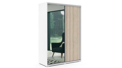 Szafa przesuwna KAIR szer. 200cm wys. 215cm gł. 62cm - fot. 0 - KupujemyMeble.pl